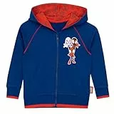 Marvel Kapuzenpullover | Spiderman Hoodie | Spidey und Seine Tollen Freunde Kleidung | Blau | 116