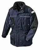 teXXor Winterparka Aalborg, gefütterte Regen Arbeitsjacke XL, marine,