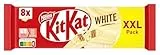 Nestlé KitKat White Riegel im Multipack, Knusper-Riegel in weißer Hülle & knuspriger Waffel, 1er Pack (à 8x 41,5g)