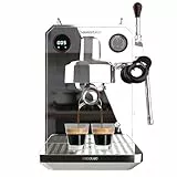 Cecotec Espresso-Kaffeemaschine Barista Baristeo Intima, professionelle Barista-Espressomaschine, Vorbrüh-System, 15 Bar Pumpe, einfaches Befüllen, 1,7L Wassertank und Tassenwärmer