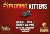 Exploding Kittens, Exploding Kittens, Grundspiel, Partyspiel, Kartenspiel, 2-5 Spieler, Ab 7+ Jahren, 15+ Minuten, Deutsch