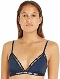 Tommy Hilfiger Damen BH ohne Bügel, Blau (Desert Sky), S