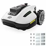 MAMMOTION YUKA Mini 500 Mähroboter ohne Begrenzungskabel,Empf. 500 m², NetRTK+Vision Rasenmäher Roboter, KI Smarte Hindernisvermeidung Rasenroboter, App-Steuerung mit 4G-Modul, 50% Steigung