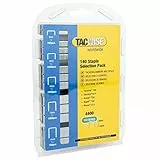 Tacwise 0350 Typ 140/6–14mm Professionelle Verzinkte Heftklammern Multipack, 4400 Stück