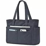 oscaurt Cord Tasche Damen Handtasche Groß Arbeitstasche mit Reißverschluss Faltbar Laptoptasche Strandtasche Elegant Tote Bag Schultertasche für Arbeit Reisen Gym