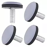 cyclingcolors 4X möbelgleiter mit Gewinde teflongleiter gewindegleiter stellfüße PTFE einstellfuß (M8)