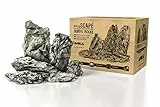 ARKA Seiryu Steine 5 kg Mix – 10–30 cm Natursteine für Aquascaping, Terrarium & Mini-Landschaften – bepflanzbar, strukturreich & dekorativ mySCAPE