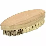FACKELMANN 31065 Reinigungsbürste FAIR, Scheuerbürste aus FSC-zertifizierter Buche, Gemüsebürste mit widerstandsfähigen Borsten (Farbe: Braun), Menge: 1 Stück