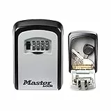 Master Lock Schlüsseltresor, Wandhalterung, Aussen, 11.9 x 8.5 x 3.6 cm, Schlüsselsafe