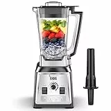 AMZCHEF Standmixer 2000 Watt | 2L Mixer Hochleistungsmixer | Blender mit 8 Einstellbaren Geschwindigkeiten und 4 Vorprogramme für Crushed Ice, Smoothie Maker, Grind Mixer | BPA-Freiem
