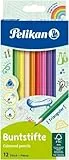 Pelikan 700115 Buntstifte, dreikant, 12 Stück, FSC