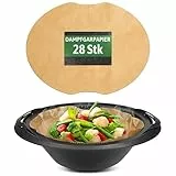 Siegvoll Dampfgarpapier für Varoma 28 St., Backpapier für Thermomix TM6 TM5 TM31, Einweg Garpapier Antihaft Wasserdicht Ölfest