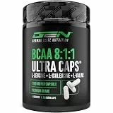 BCAA 8:1:1 ULTRA CAPS® - 320 Kapseln - 1100 mg pro Kapsel - Hoher L-Leucin Anteil - L-Isoleucin & L-Valin - Essenzielle Aminosäuren - BCAA Kapseln