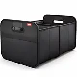 achilles Auto Kofferraum Organizer XL – Kofferraumtasche XL mit viel Stauraum – Geräumige & Pflegeleichte Faltbox – Auto Zubehör Innenraum Organizer – Stabiler Boden & Tragegriff – Schwarz