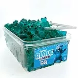 Capico Blaue Bären Fruchtgummi (1000g) in Dose, Halal