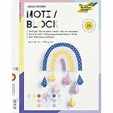 folia 48249 - Motivblock Basics Intensiv, 270 g/qm, ca. 24 x 34 cm, 20 Blatt sortiert in verschiedenen Motiven - zum Basteln und kreativen Gestalten von Karten, Fensterbildern und für Scrapbooking