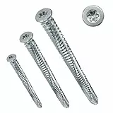 PARCO Fensterrahmenschrauben Universal 7,5x152 mm Senkkopf TX30 100 Stück