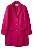 United Colors of Benetton Damen Cappotto 2u62dn062 Mantel, violett, 32