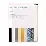 Insert Cards für Cricut Joy - 12 Pack DIY Karten Bastel set mit Karten, Einsätze, Umschläge - DIY Card Making Kit Kartenherstellung in Minutenschnelle, Verwendung mit Cricut Card Matte, Stil 1
