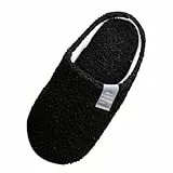 Hausschuhe Herren Winter Bequem Sandalen Schlappen Warme Wolkenschuhe Unisex Filzhausschuhe Plüsch Hausschlappen Für Outdoor & Indoor Gr.37-45EU, herren pantoffeln