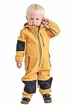 first instinct by killtec Jungen Fiow 35 Mns Onpc Softshell Overall mit Kapuze, dark sun, 98/104 EU