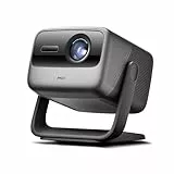 JMGO N1S Ultra Beamer 4K, Triple Laser Projektor mit GTV Netflix, 2800 ISO Lumens, Gimbal Echtzeit Bildkorrektur, 300 Zoll Blu-ray 3D Beamer Heimkino, HDR10, 20W Dual-Lautsprecher mit DTS-HD und DD+