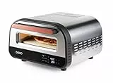 DOMO DO9289PZ Pizza Genius – Elektrischer Pizzaofen – 1700 W – 6 Programme – Ihre Lieblingspizzen in nur 2 Minuten – Stein aus Cordierit – Temperatur 80 – 450 °C