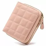 LEEXTON Exquisit Geldbörse Damen Klein，Damen Geldbörse aus Leder,mit Münzfach Kleines Zipper Brieftasche Kartenhalter