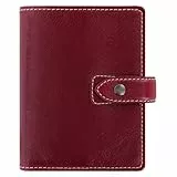 Filofax Organizer Malden Pocket Organiser Burgundy 2026