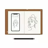 HUION Note X10 Grafiktablett für Laptop, Digital 2-in-1 Kabelloses Bluetooth Notizbuch, Elektronischer Notizblock für Notizen, Zeichnungen und Meetings