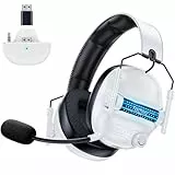 Fachixy FC400 Gaming Headset Wireless Für Xbox Series X|S|One, PC, PS5, PS4, Switch, 2.4GHz & Bluetooth 5.4 Headset Kabellos mit Mikrofon, Geringe Latenz Noise Cancelling, Faltbar, 50H Akkulaufzeit