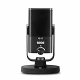 RØDE NT-USB Mini vielseitiges USB-Studio-Kondensatormikrofon für Podcasting, Streaming, Gaming, Musikproduktion, Gesangs- und Instrumentenaufnahmen (schwarz)