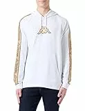 Kappa Herren Berlanga Base Sweatshirt, weiß, Small