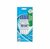 Paper Mate Mini+ Tintenkiller, feine Schreibspitze, Blau, 5er-Packung