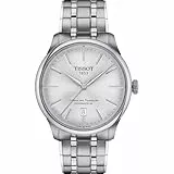 Tissot Herren Analog Automatik Armbanduhr Chemin des Tourelles Powermatic 80