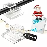 SZFUDIGO kabelhalter，50 PCS kabelhalter selbstklebend Wand kabelführung Cable Holder kabelbefestigung selbstklebend Wand Kabel wandhalterung Befestigung (transparent)