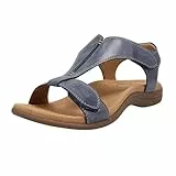 DKLOVIFU Clogs & Pantoletten für Damen Orthosun - Ergonomische Schmerzlinderungs-Sandalen Orthopädische Sandalen Schuhe mit Absatz für Damen