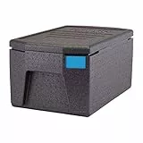 Cambro DW580 isolierter Toplader Lebensmitteltransportbehälter mit großen Griffen, 46L Kapazität