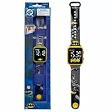 Lexibook, Batman, Digitaluhr, 12-Stunden- oder 24-Stunden-Zeitanzeige, Blau, DMW060BAT