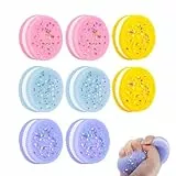 KYLOS 8 Stück Squeeze Toys, Squishy Spielzeug, Keks Stressabbau Spielzeug, Ultraweiches Dekompressionsspielzeug In 2 Gelb + 2 Blau + 2 Rosa + 2 Lila, 3.8Cm Länge 1Cm Höhe