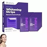 DrDent Purple Teeth Whitening Strips – Entfernen schnell alle Arten von Zahnverfärbungen, Zero Sensitivity (1 Stück - 42pc)