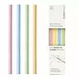 Filapen Wiederverwendbare Strohhalme – 4er Set Trinkhalme – Made in Germany & 7-fach international ausgezeichnet – Nachhaltiger Strohhalm für heiße & kalte Getränke