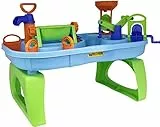 Polesie Wader Bath World Badewelt Waterfun Wasserspielzeug Badespielzeug mit Kran, Boot, Wassermühle, Wasserrad, Mehrfarbig, ab 1 Jahr