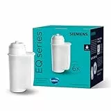 Siemens BRITA Intenza Wasserfilter TZ70063A, 6 Stück, verringert den Kalkgehalt des Wassers, passend für Kaffeevollautomaten der EQ Reihe, sowie Einbauvollautomaten