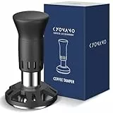 KYONANO Impact Kaffee Tamper 51 mm - Espresso Tamper mit Sound Feedback, Eingebaute 4 federbelasteten - 51 mm Coffee Tamper, Espresso siebträger Maschine Zubehör