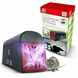 SWISSINNO Elektronische Rattenfalle und Mausefalle SuperCat - Rattenfalle Elektrisch ohne Rattengift - Falle Elektrisch für Innen- und Außeneinsatz - Bluetooth Fangstatus für iOS/Android
