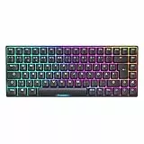 Sharkoon Skiller SGK50 S3 Schwarz, RGB Gaming Keyboard, Gateron Red, 75% Layout