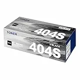 Coloran CLT-K404S für Toner Samsung C480W CLT-Y404S Kompatibel für Samsung Xpress C480FW Toner CLT-P404C CLT-404S CLT 404S für C48X Series C480 C480W C480FW C43X C430W C430 C432 C433W (2 Schwarz)