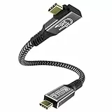CAKOBLE USB C Kabel auf USB C 0.5M,USB 3.2 Gen2 Typ C ladekabel,20 Gbps Datenübertragung,240W 48V/5A Schnellladekabel,4K @ 60Hz Videoübertragung usb c winkel für Laptop,Mobiltelefon,usb c kabel 0 5m