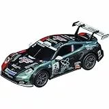 Carrera - 20064244 GO!!! Porsche 992 GT3 Cup Huber Racing, No.2 | Maßstab 1:43 Slotcar | Kompatibel mit GO!!!, GO!!! Plus & Battery Operated | Detailgetreue Rennen